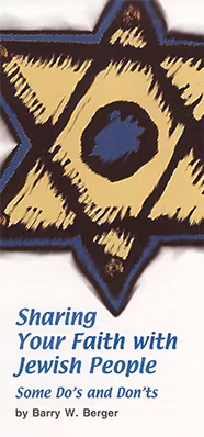 Sharing Your Faith with Jewish People